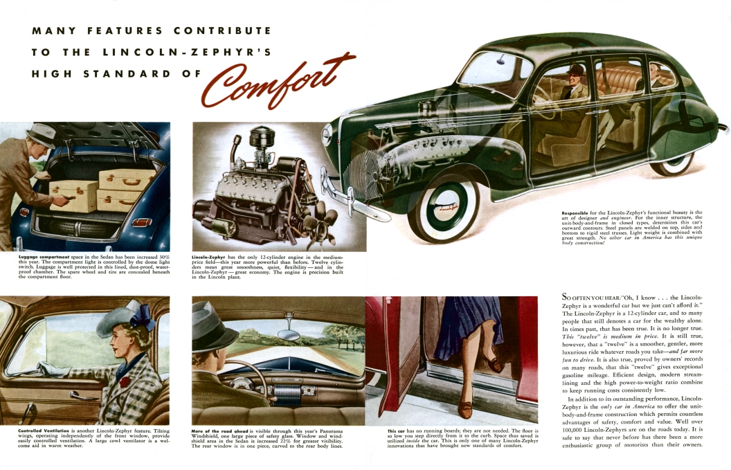 1940 Lincoln Folder Page 2